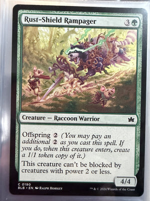 Magic The Gathering: Bloomburrow - Rust-Shield Rampager (Unplayed)