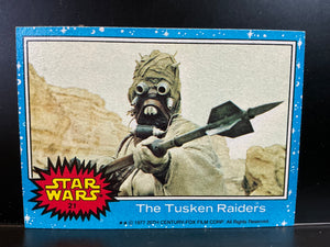 Star Wars Trading Cards Series 1 1977 : #21 The Tuscen Raiders