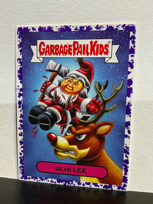 Garbage Pail Kids : Revenge of the Horror-ible (2019 Series) - Dead Lee 14b (Purple Border)