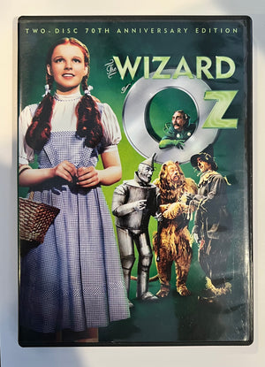 The Wizard of OZ 2 disc 70th Anniversary Edition DVD (USED)