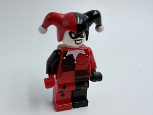 Lego Harley Quinn Minifigure : SH0024 Jester Cap Version (Like New)