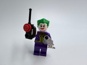 Lego Joker Minifigure : SH005 Lime Vest (Like New)