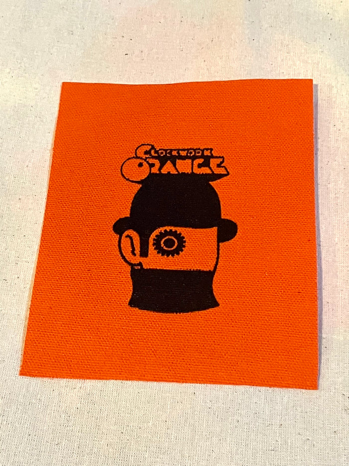 Patch (Canvas, Raw Edge): Clockwork Orange