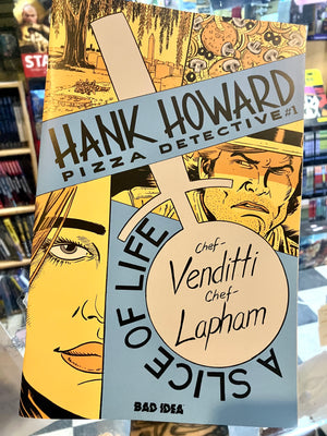 HANK HOWARD PIZZA DETECTIVE A SLICE OF LIFE #1 (OF 2) CVR A DAVID LAPHAM