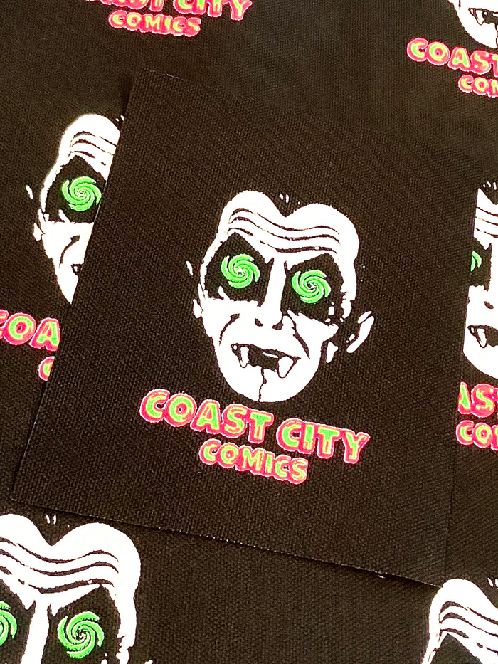 Patch (Raw Edge Canvas): Coast City Comics - HYPNO VAMPIRE