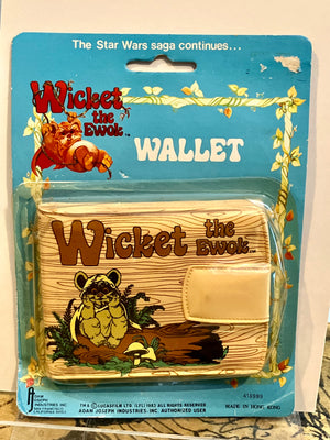 Star Wars WALLET - WICKET THE EWOK (1983)