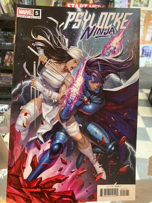 PSYLOCKE: NINJA #5 INHYUK LEE VERSUS ELEKTRA VARIANT