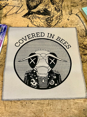Patch (Back Patch): Covered In Bees Band 11"x17"