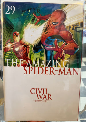 AMAZING SPIDER-MAN #29 (2026) GREG LAND CIVIL WAR CELEBRATION VARIANT