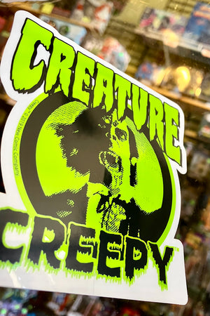 Sticker: Creature X Creepy Mylar