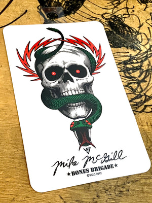 Sticker Mike McGill - Bones Brigade 4" x 6"