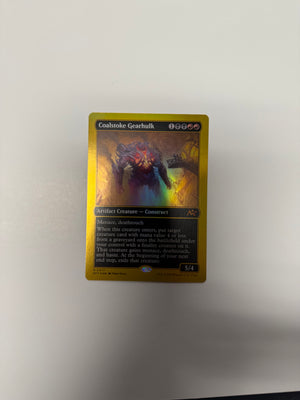 MTG Coalstoke Gearhulk (First-Place Foil) (lightly Played)