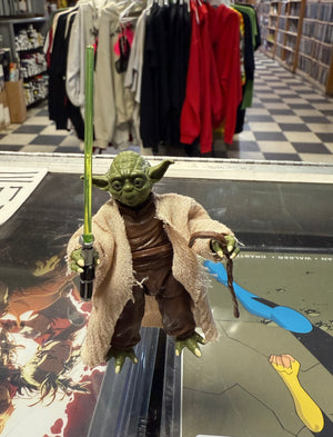 Star Wars Black Series : 40th Ann. Empire Strikes Back Yoda 6" (Loose) (Missing Accessories) Action Figure