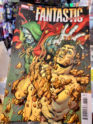 FANTASTIC FOUR #30 (2025) GLEB MELNIKOV SPOILER VARIANT [DOOM]