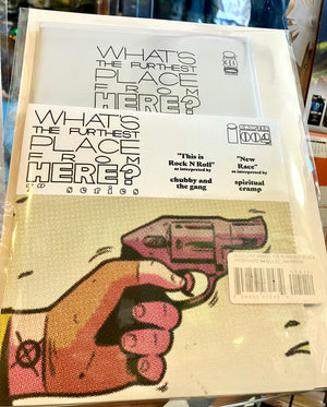 WHATS THE FURTHEST PLACE FROM HERE #4 DLX ED 2ND PRESS (7" Record & Comic) (White Edition)