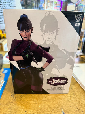 DC Direct McFarlane Toys: The Joker Purple Craze: Punchline by Stanley "Artgerm" Lau 1:10 Scale Resin Statue
