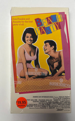 Beach Party VHS Frankie and Annette