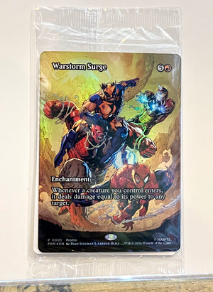 Avengers: Armageddon #1 - MARVEL 803 Warstorm Surge Magic MTG Card (Card Only)