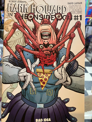 HANK HOWARD, PIZZA DETECTIVE THE INSIDE JOB #1 (ONE SHOT) CVR E DAVID LAPHAM CARPENTER HOMAGE VAR