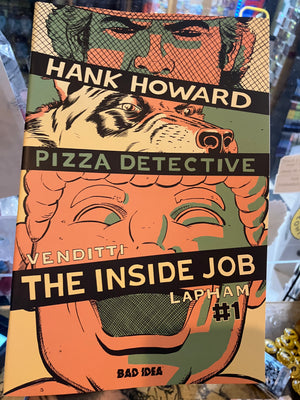 HANK HOWARD, PIZZA DETECTIVE THE INSIDE JOB #1 (ONE SHOT) CVR A DAVID LAPHAM