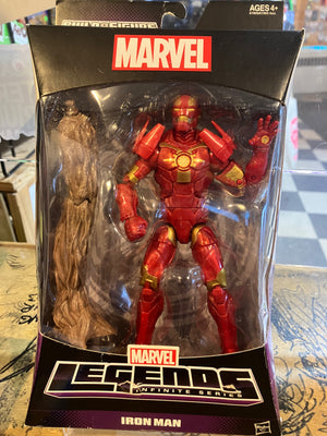 Marvel Legends Infinite Series - Iron Man 6-Inch Action Figure (Groot BAF)