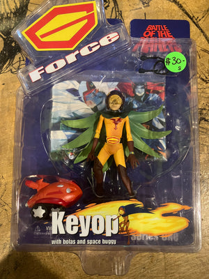 G FORCE 2002 BATTLE OF THE PLANETS KEYOP Diamond Select Action Figure
