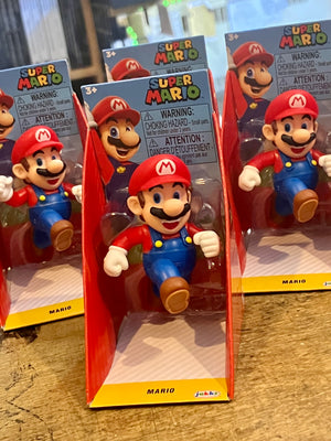 Super Mario: Jumping Mario 2.5 inch Figure (Jakks Pacific)