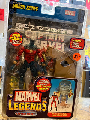 Marvel Legends : Captain Marvel M.O.D.O.K. BAF MOC (2006)