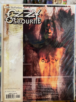 TODD MCFARLANE PRESENTS: OZZY OSBOURNE #1 ~ VF 1999 IMAGE COMICS MAGAZINE