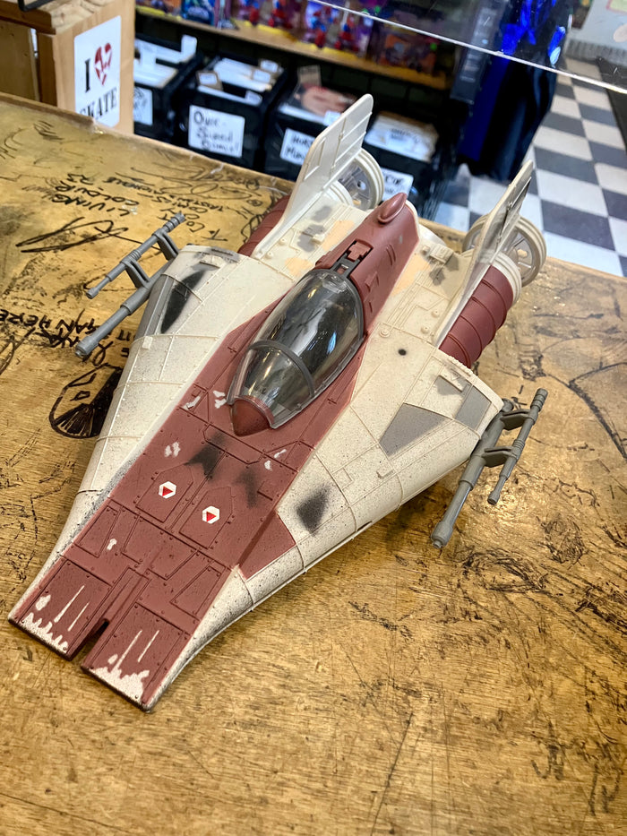 Star Wars : Power Of The Force A-Wing Fighter (1997)