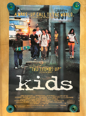 KIDS : Video Store Poster Edge Wear Larry Clarke Movie