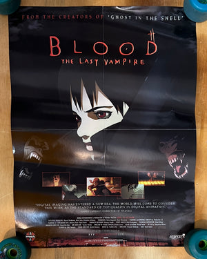 Blood the Last Vampire (Anime)  : Video Store Poster (folded)