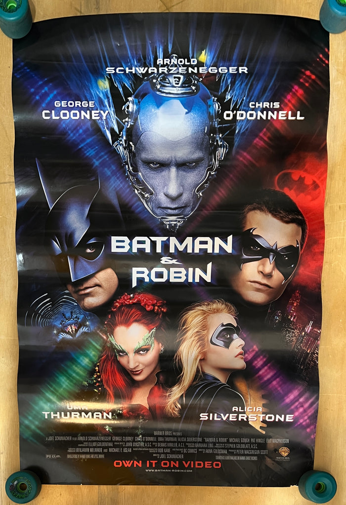 Batman and Robin : Video Store Poster