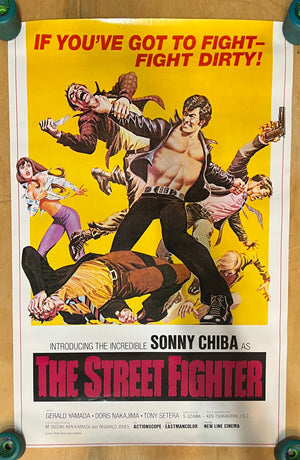 Sonny Chiba Streetfighter  : New Line Poster