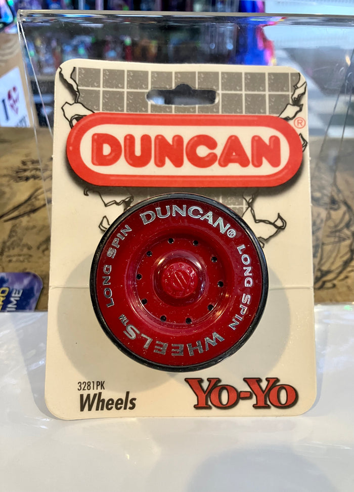 YOYO Duncan WHEELS : Long Spin Yo-Yo MOC 3281PK 90's NOS
