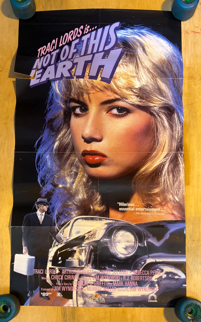 Not Of This Earth  : Video Store Poster