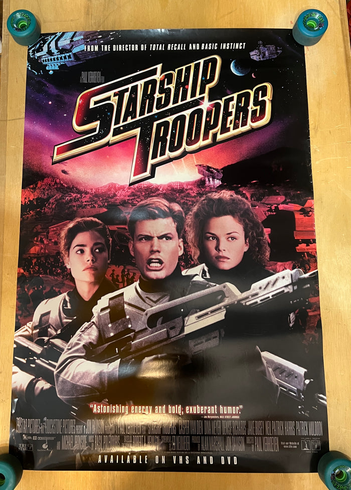 Starship Troopers  : Video Store Poster