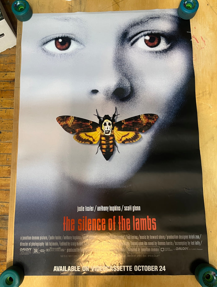 Silence Of The Lambs 2-Sided : Video Store Poster