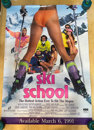 Ski Patrol : Video Store Poster