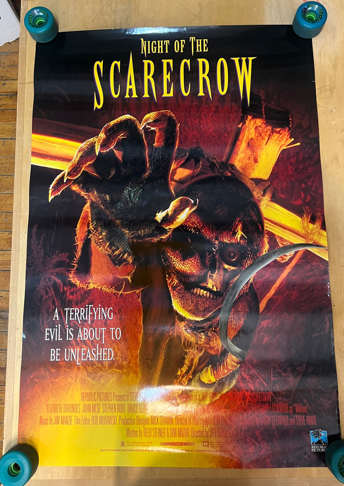 Night of the Scarecrow : Video Store Poster