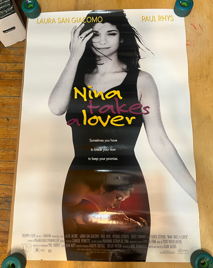 Nina Takes a Lover : Video Store Poster