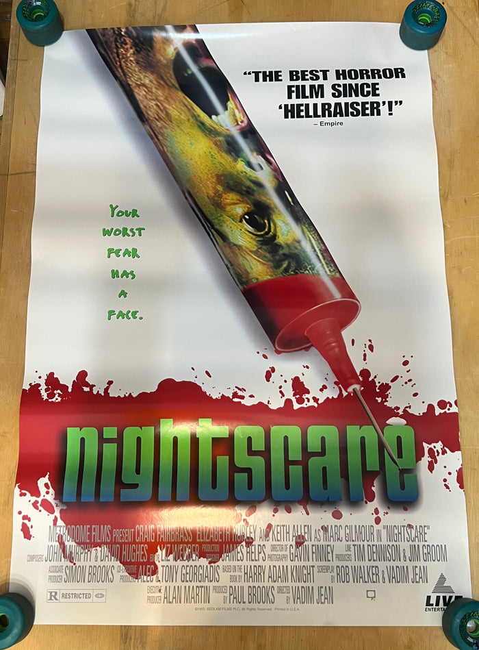 Night Scare : Video Store Poster