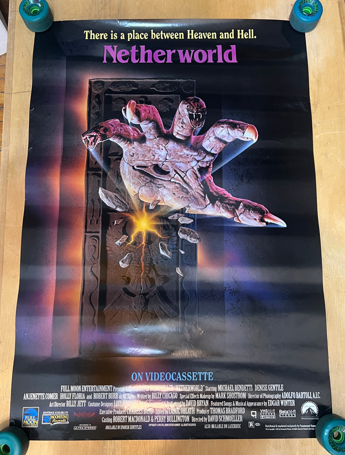 Neitherworld (Full Moon) : Video Store Poster