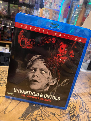 Blu-Ray: Unearthed & Untold: The Path to Pet Sematary (Documentary)(Signed by Director John Campopiano!)