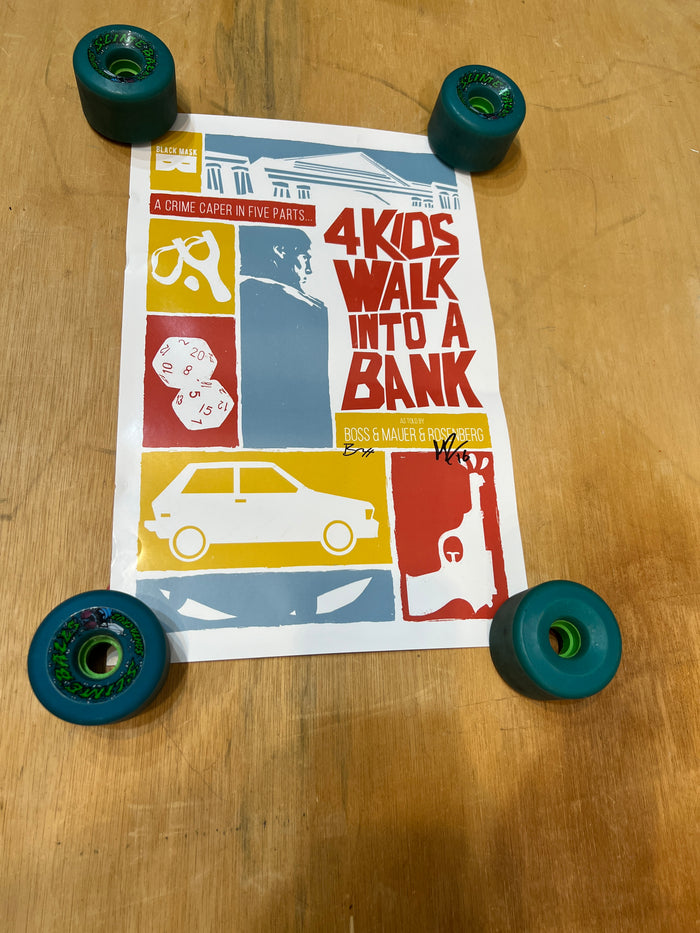 4 Kids Walk into a Bank : Signed 11x17 Promo Poster