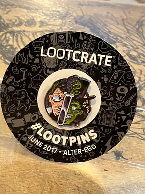 Enamel Pin: Dr. Jekyll / Mr. Hyde (Lootcrate 2017)