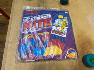 Star Wars: Droids C-3P0 R2-D2 Kite 80" Streamer Sealed