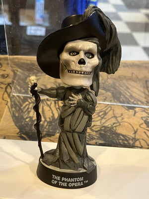 Phantom Of The Opera (Masked) - Universal Monsters Sideshow Little Big Heads Figures (2000)(B&W)