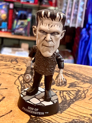 Son Of Frankenstein- Universal Monsters Sideshow Little Big Heads Figures (2000)(B&W)
