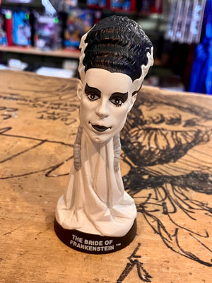 Bride Of Frankenstein - Universal Monsters Sideshow Little Big Heads Figures (1998)(B&W)